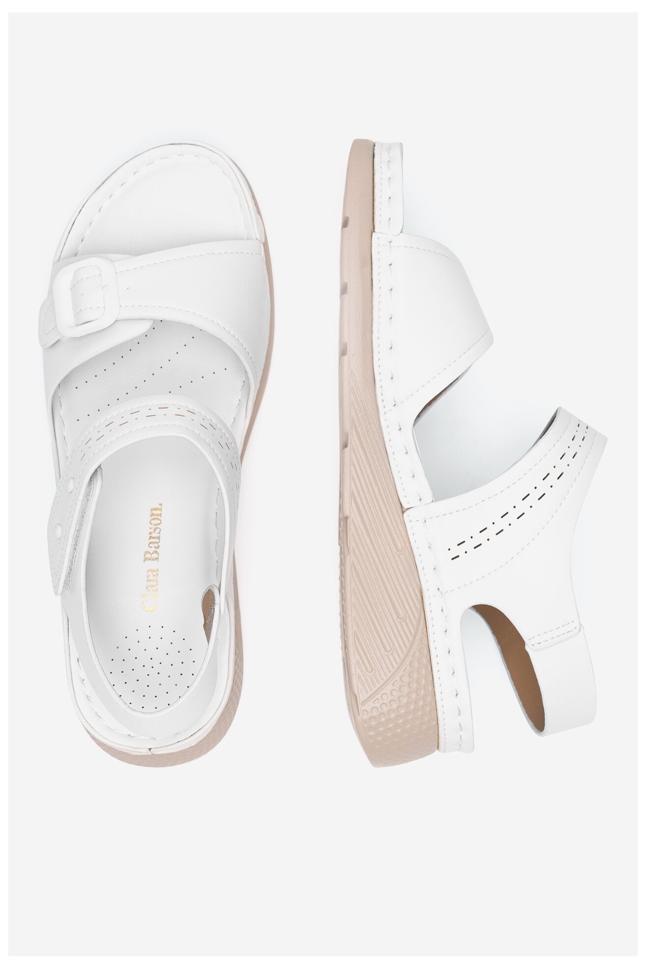 Сандали Clara Barson WYL0510-07 БЯЛ