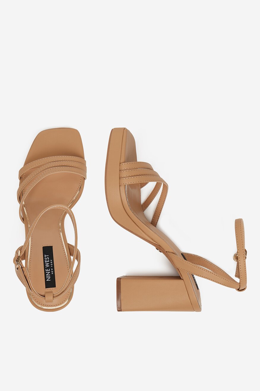 Sandály NINE WEST BÉŽOVÁ - 5906751132739
