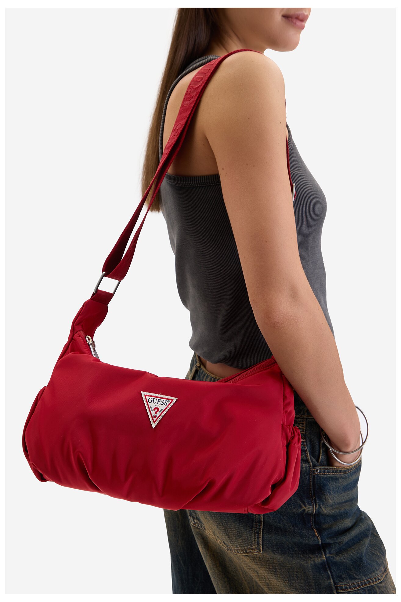 Torebka GUESS JEANS CWBEO-GUESS-XC-003-09 Czerwony