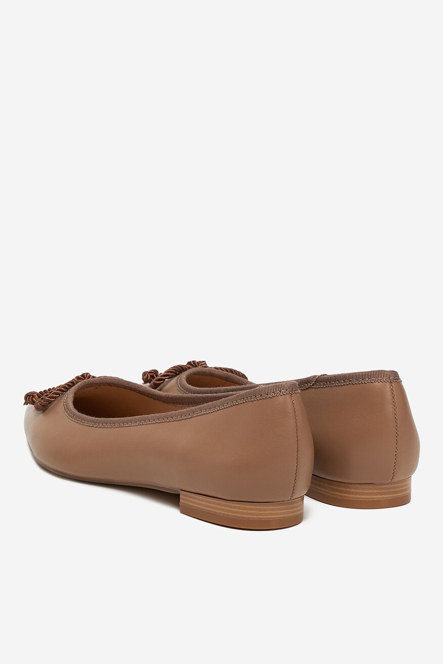 Sergio Bardi - Baleriny skórzane - 5903698048864