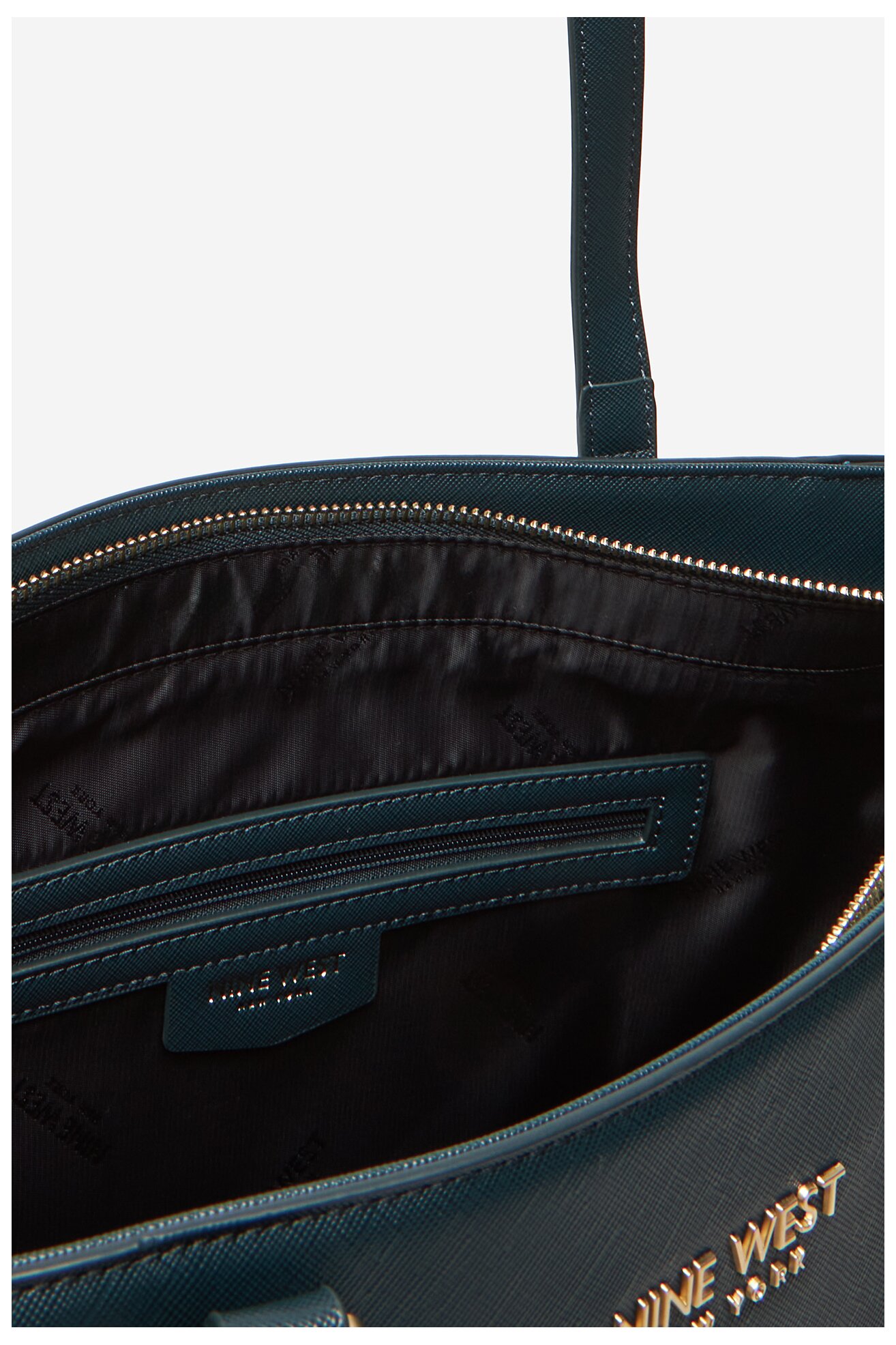 Kézitáska NINE WEST CEO-MIDTOWN MAVEN-LX9844 SÖTÉTZÖLD