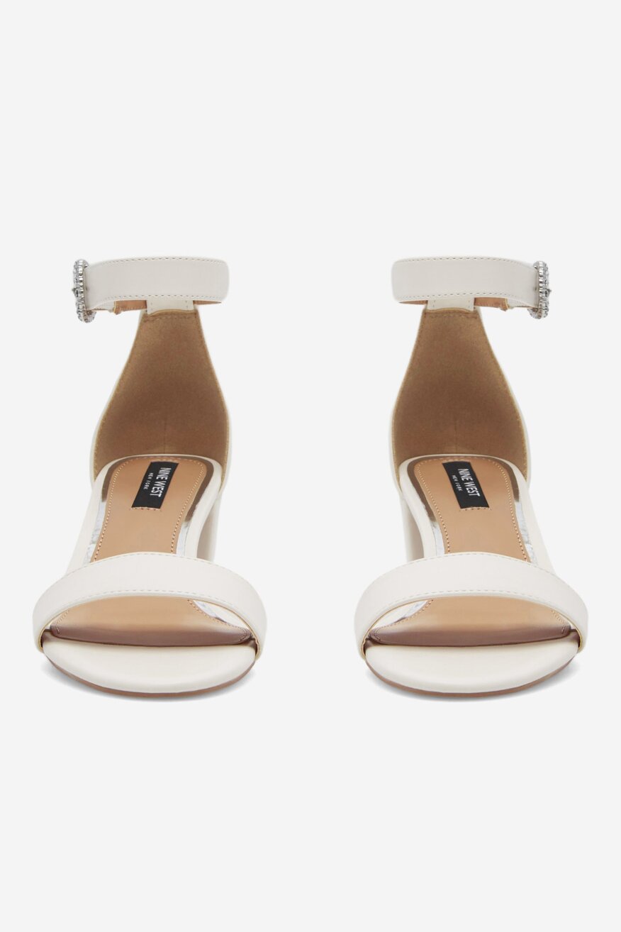 Sandály NINE WEST BÍLÁ - 5905588562054