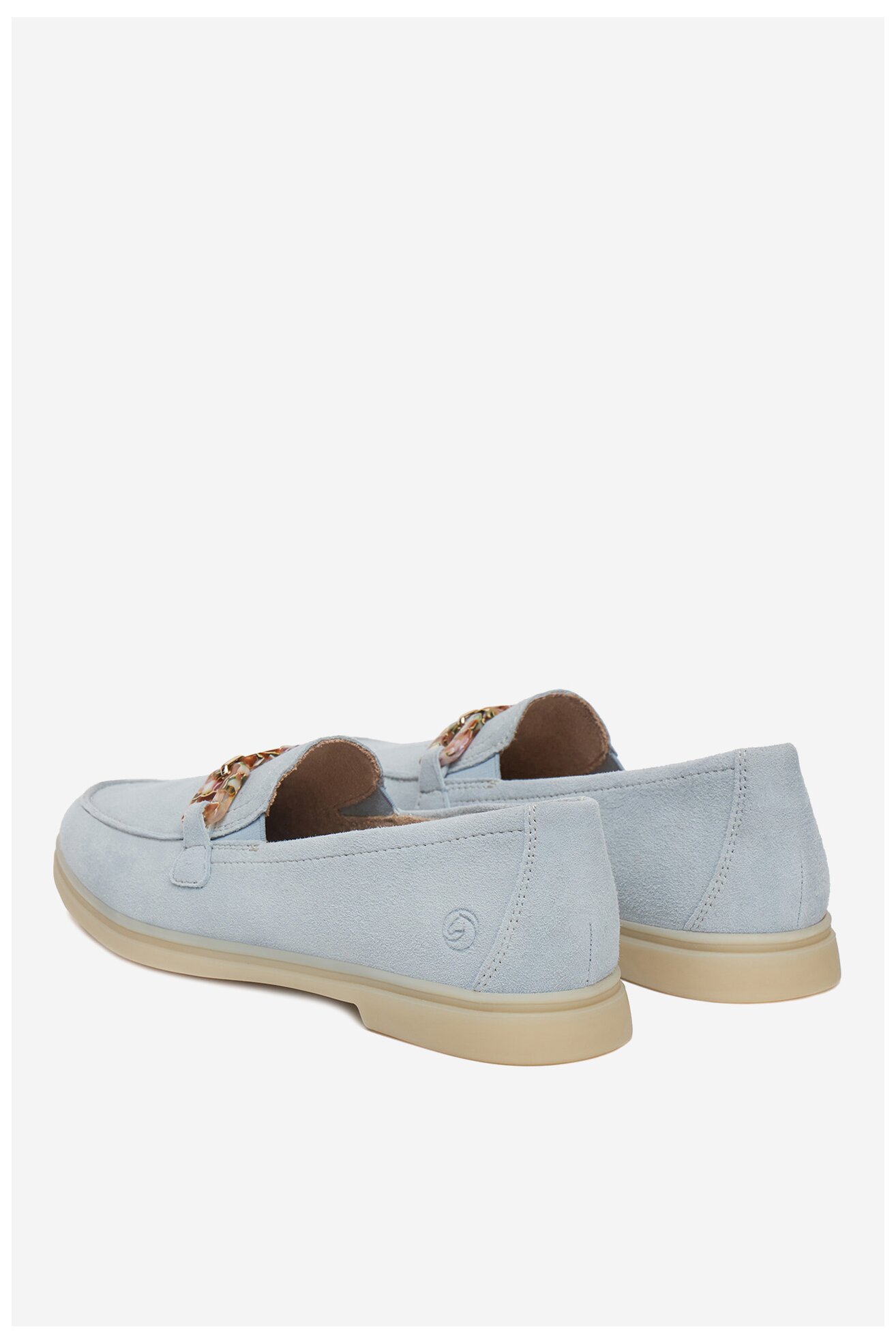 Mokasyn Remonte D2F00-12 Błękitny