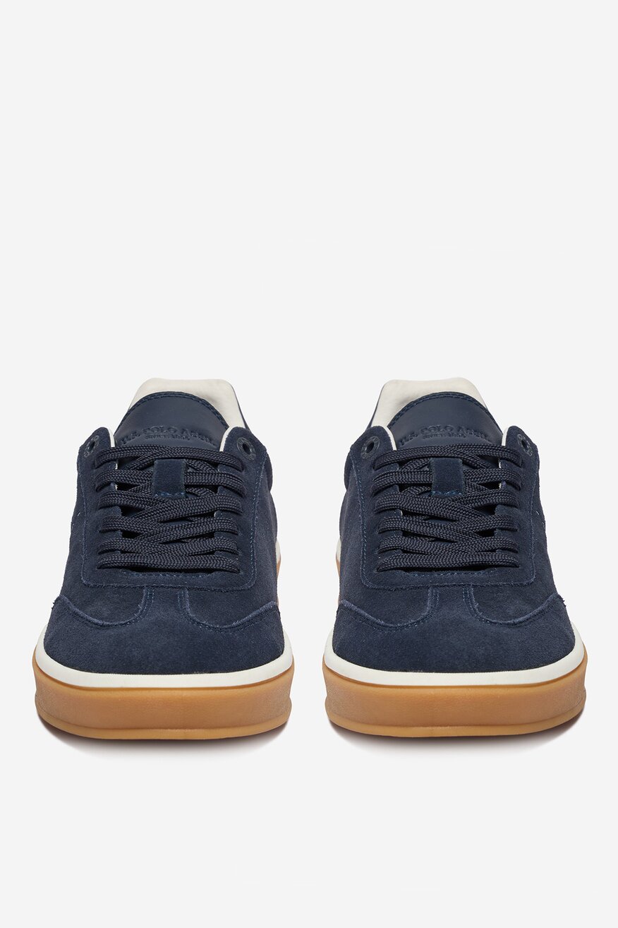 U.S. POLO ASSN. - Sneakersy skórzane - 5906751957240