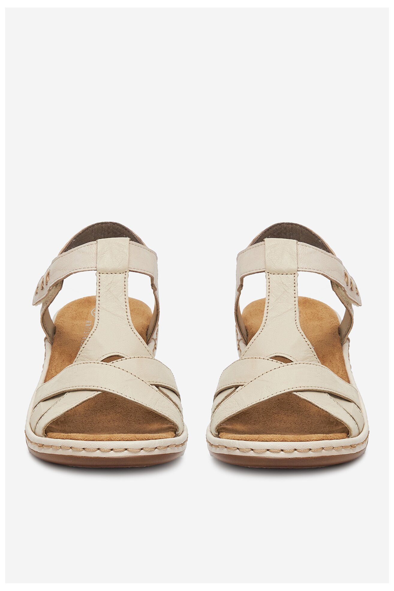 Sandały Rieker CEO-65919-60 Beżowy jasny