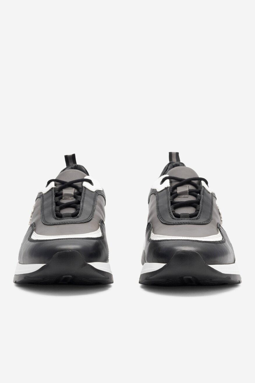 
                RAGE AGE - Skórzane półbuty czarne - 5904862891675