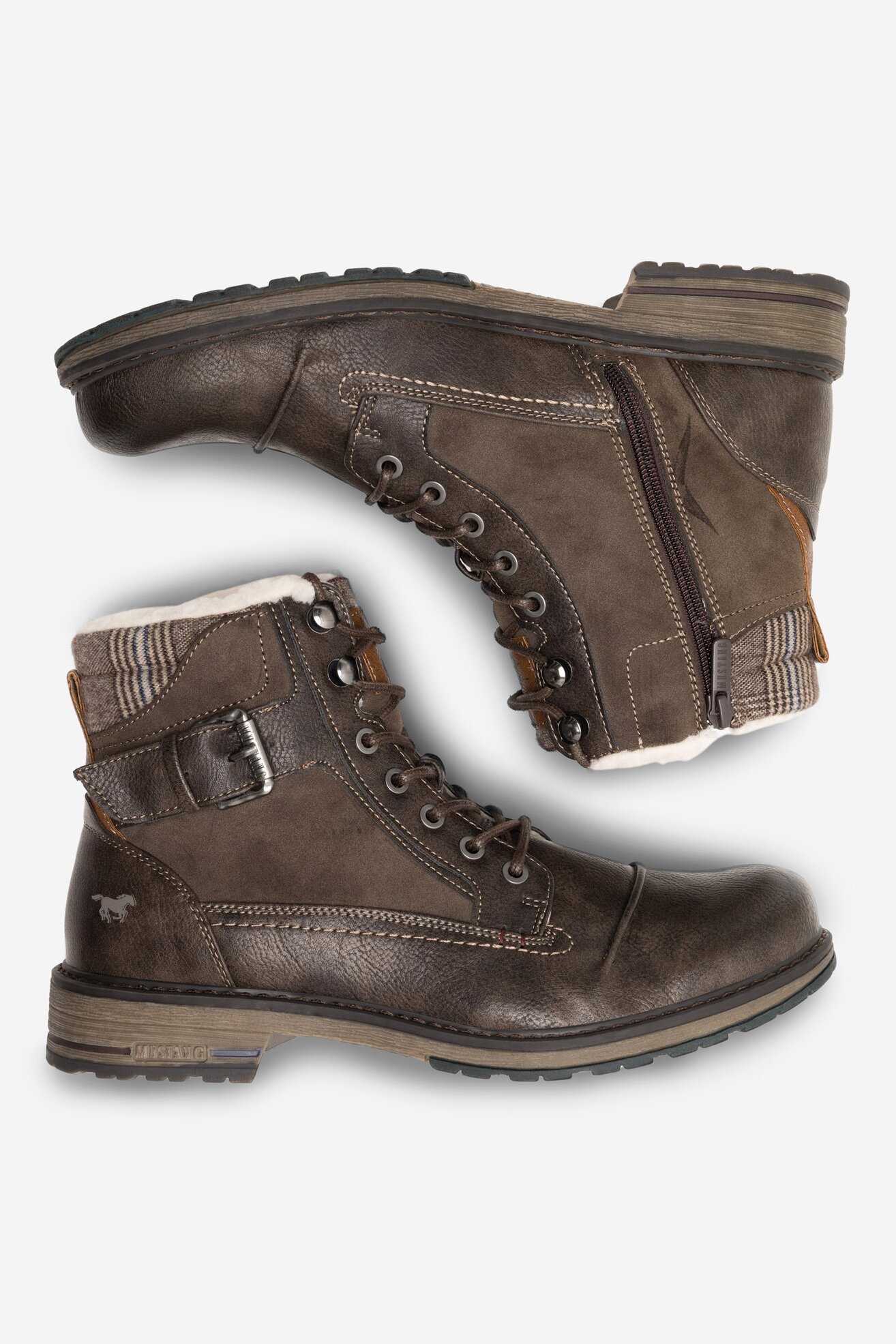 Bocanci Mustang 4157-605 MARO ÎNCHIS