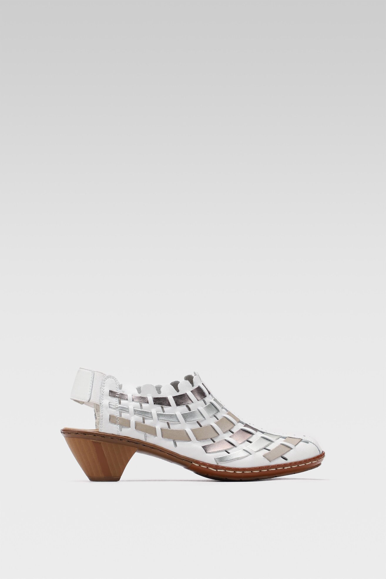 Sandały Rieker 46778-81 Biały