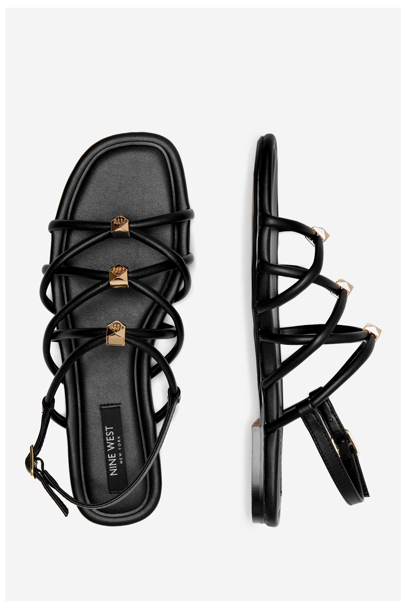 Szandál NINE WEST 123AL1737 FEKETE