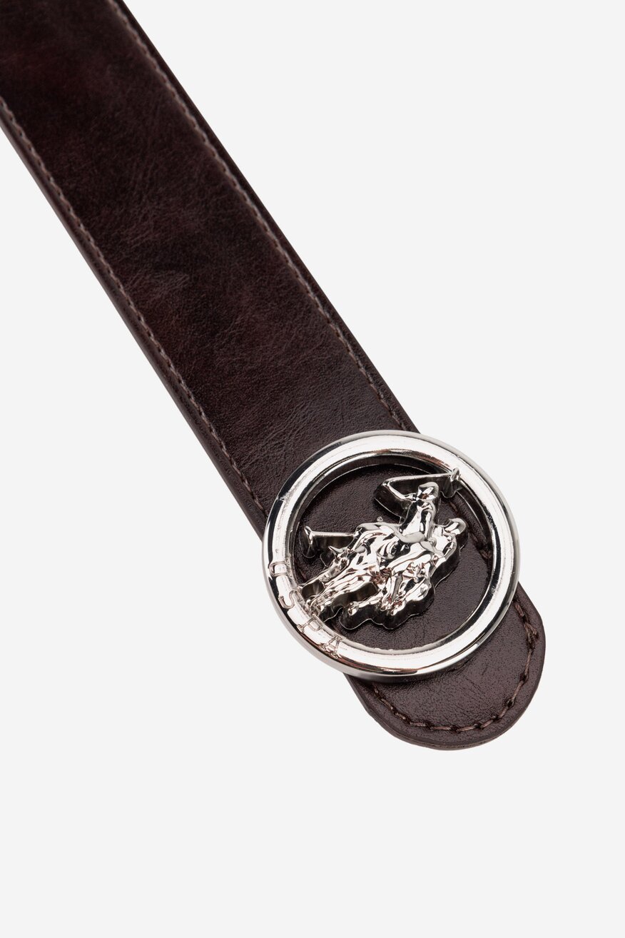 
                Дамски колан U.S. POLO ASSN. ТЪМНОКАФЯВ - 5903419112928