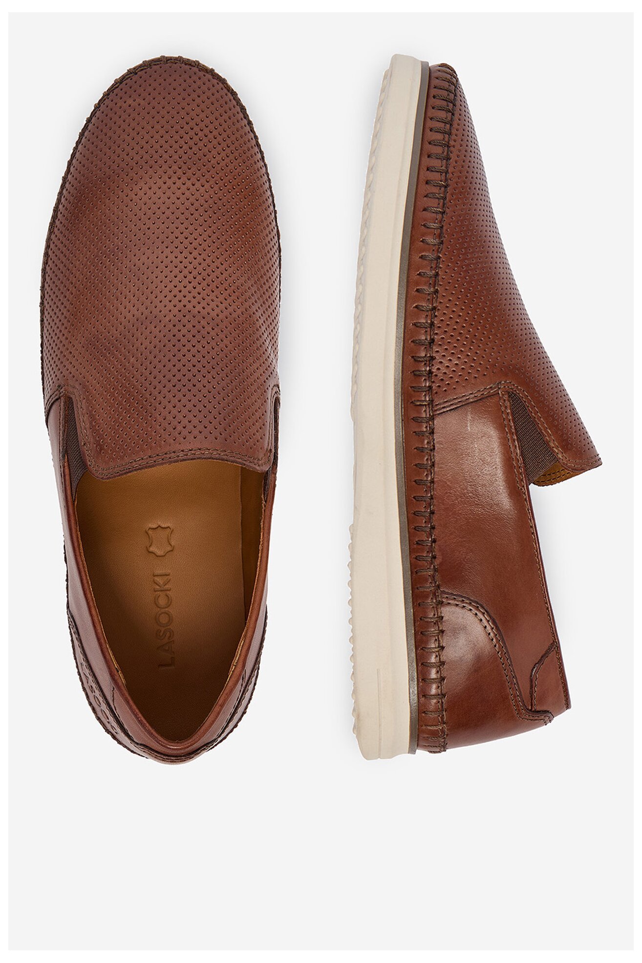 Półbuty Lasocki CEO-CLIVE-06M MB Brązowy