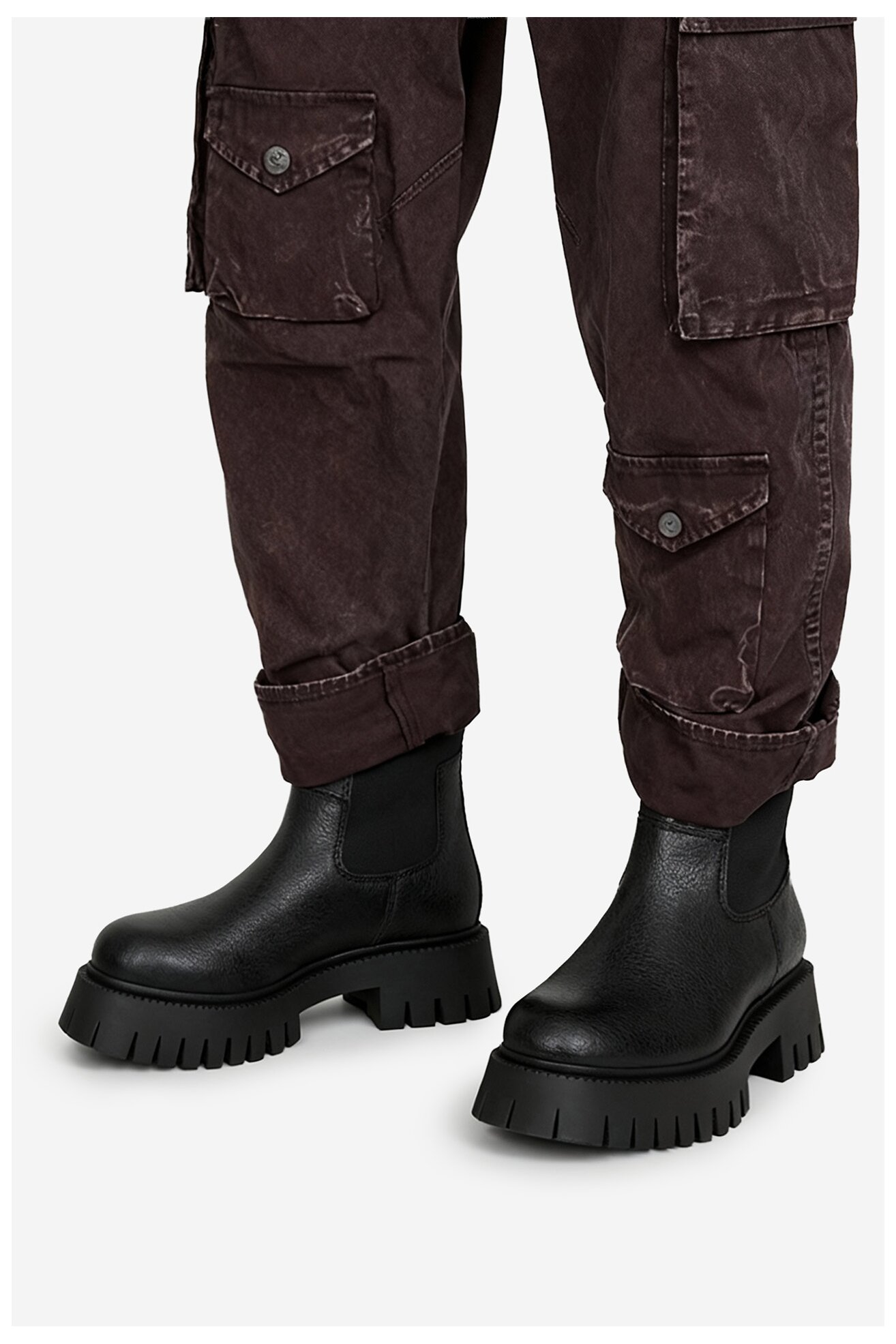 Bokacsizma G-STAR RAW CEO-WI23-LADIES-01 FEKETE