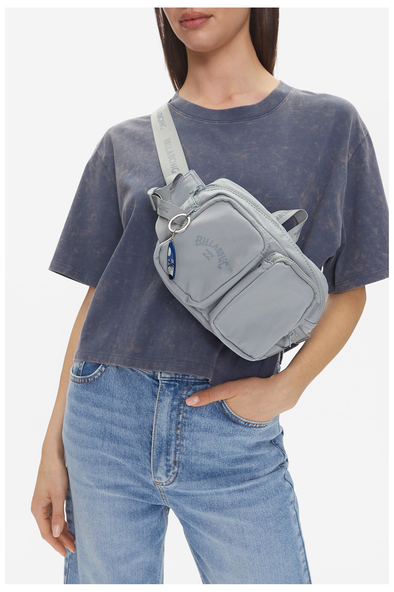 Kézitáska BILLABONG BLB-M-006-07 VILÁGOSSZÜRKE