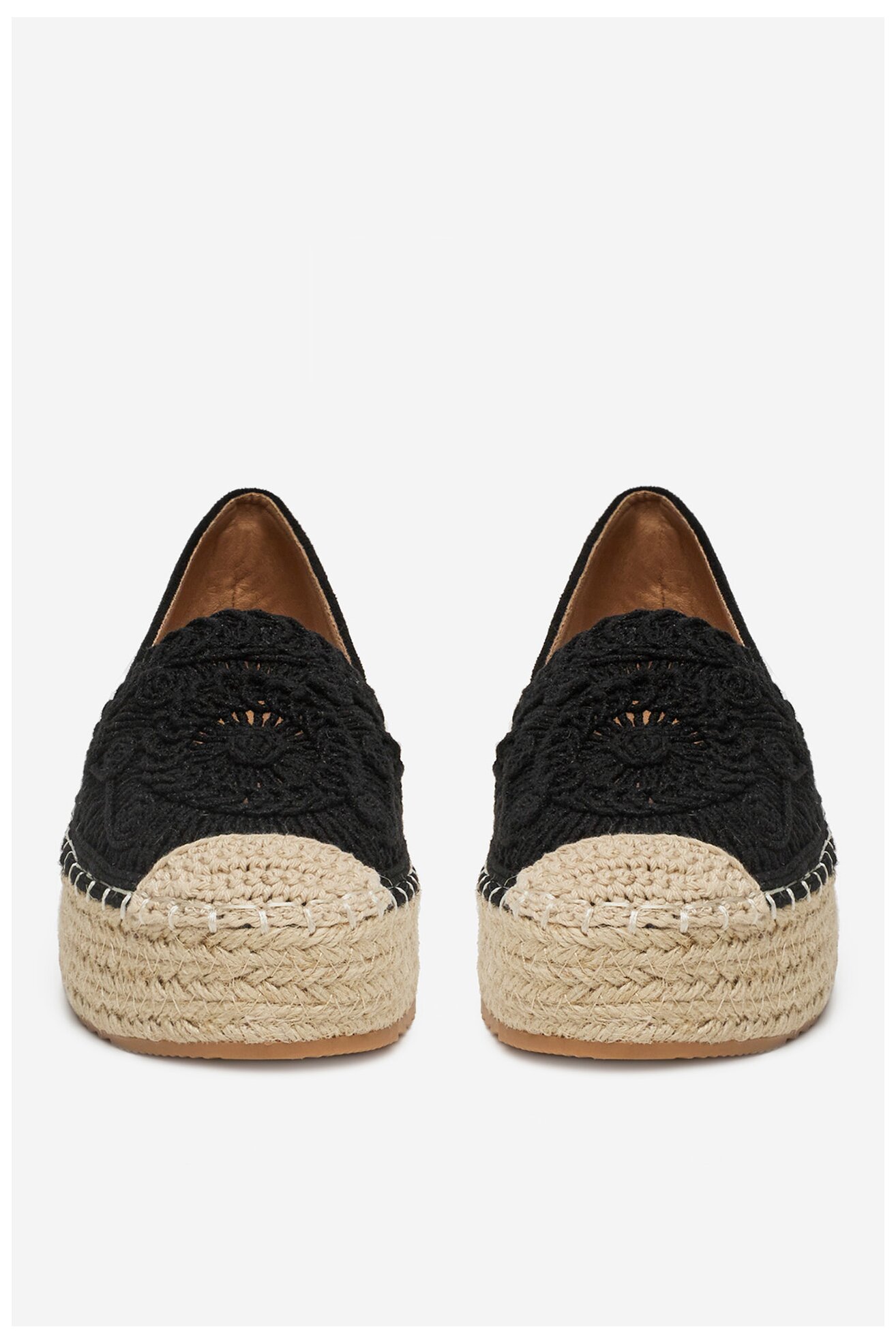Espadryle DeeZee LE601-66 Czarny