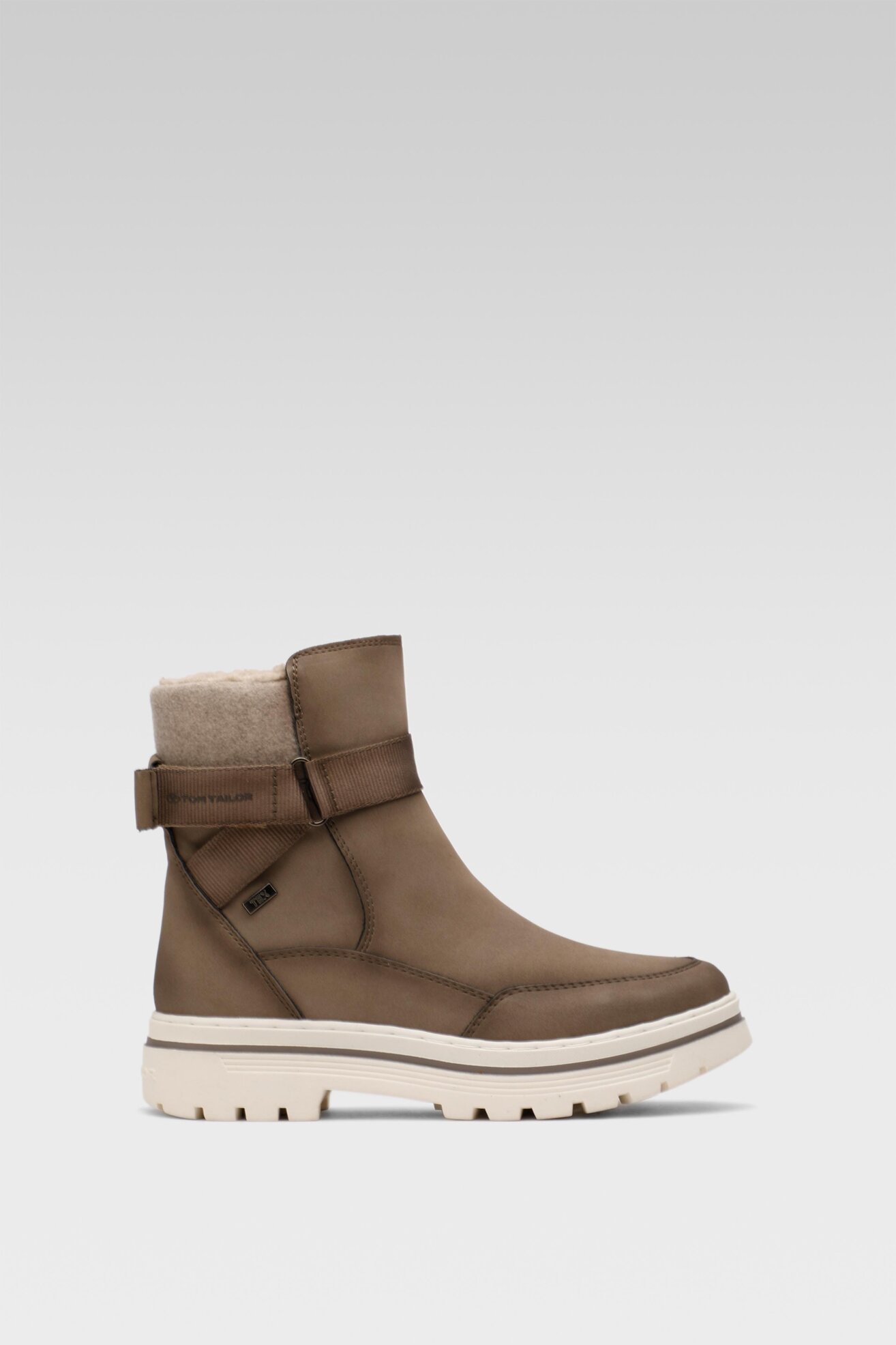 Botki Tom Tailor 4290602 Beżowy ciemny