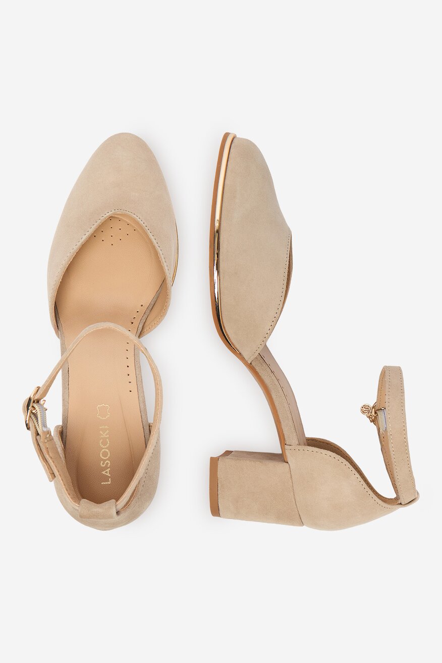 
                Lasocki - Czółenka skórzane - 5906751578483