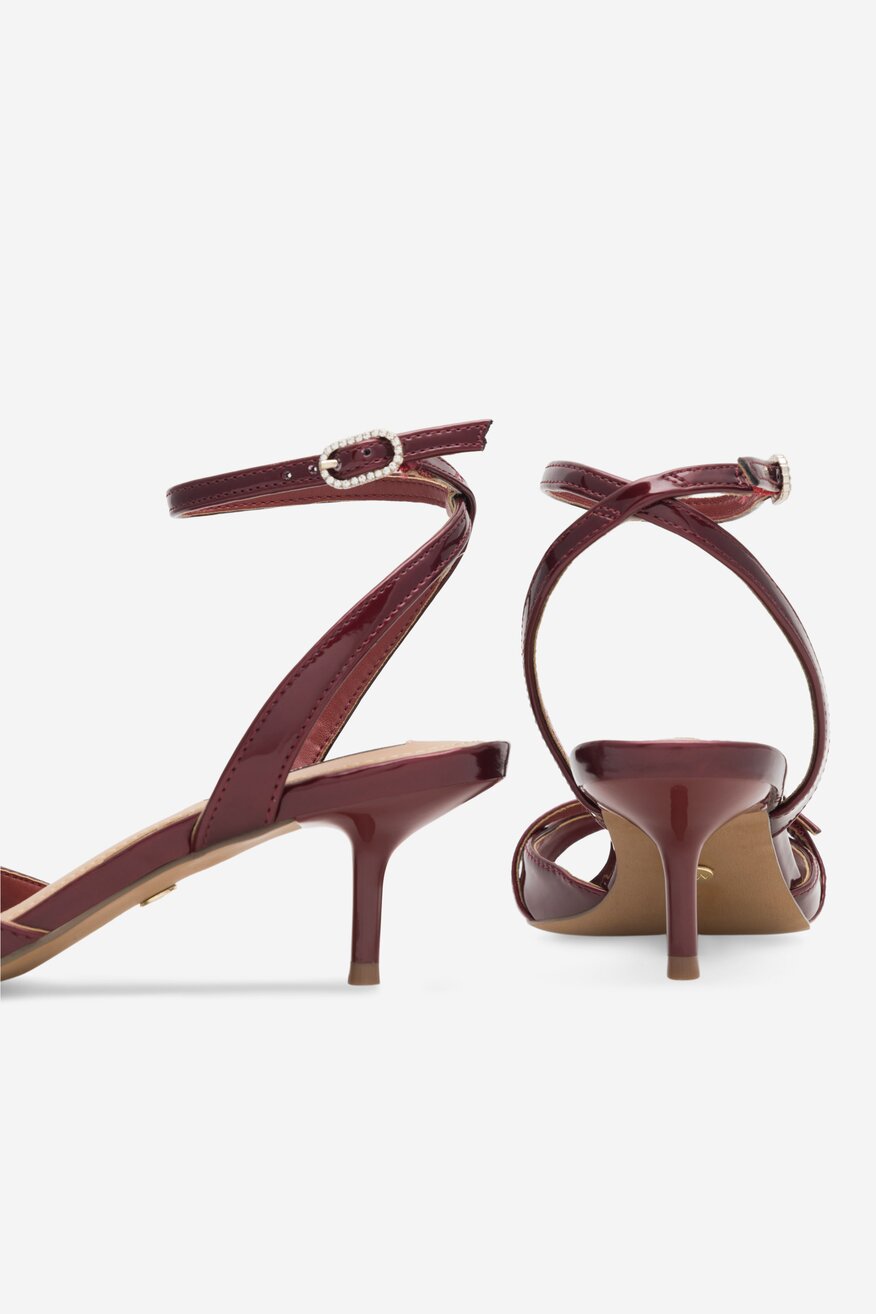 
                NINE WEST - Sandały na szpilce - 5905588150725