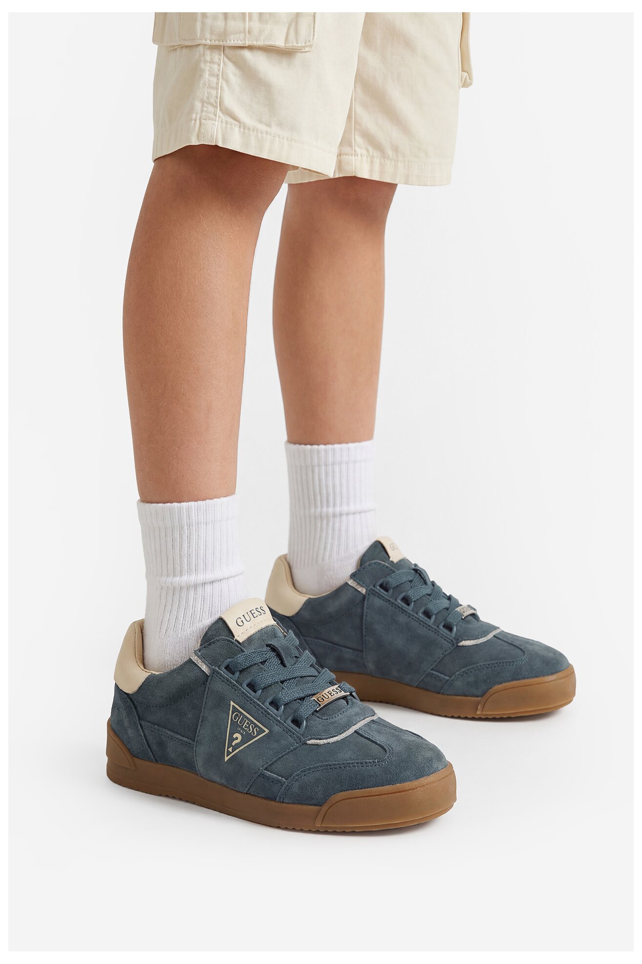 Sneakers GUESS EO-CI12-3230-01 Niebieski jasny