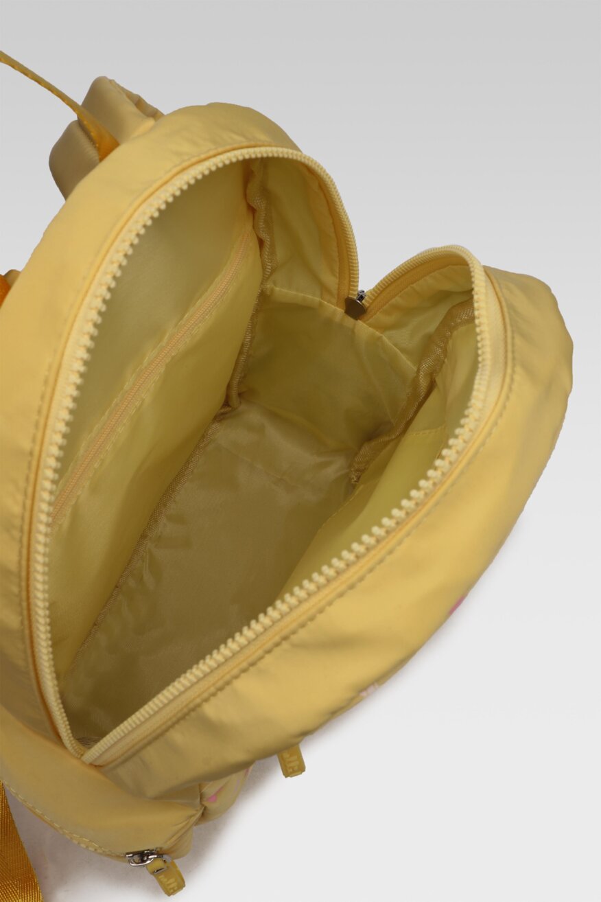 
                Nelli Blu - Plecak z printem żółty - 5903698668703