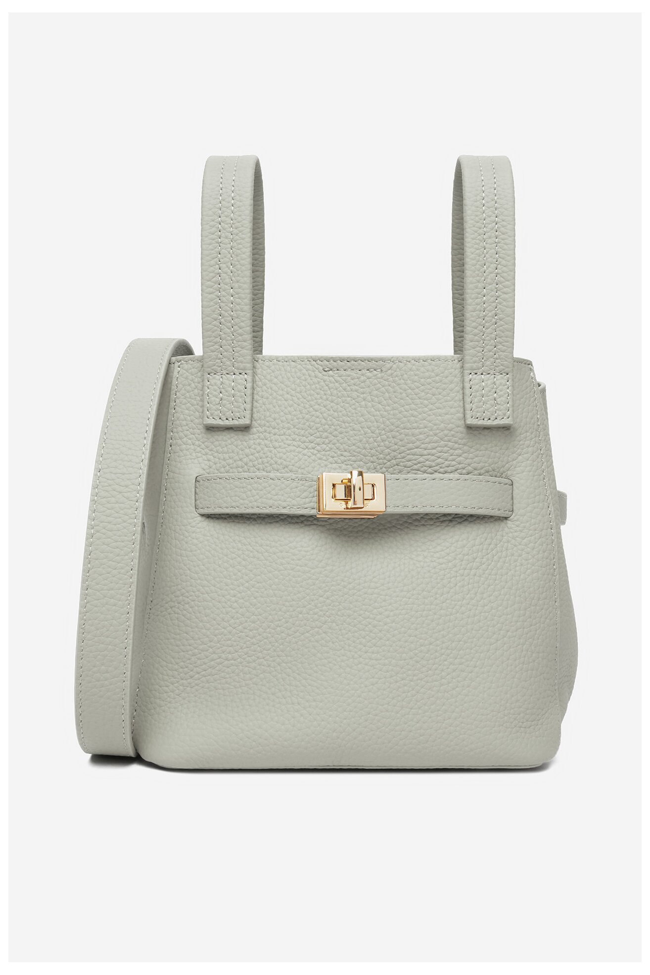 Сумка З Ремінцем Gino Rossi EO-LDA88 СВІТЛО-СІРИЙ