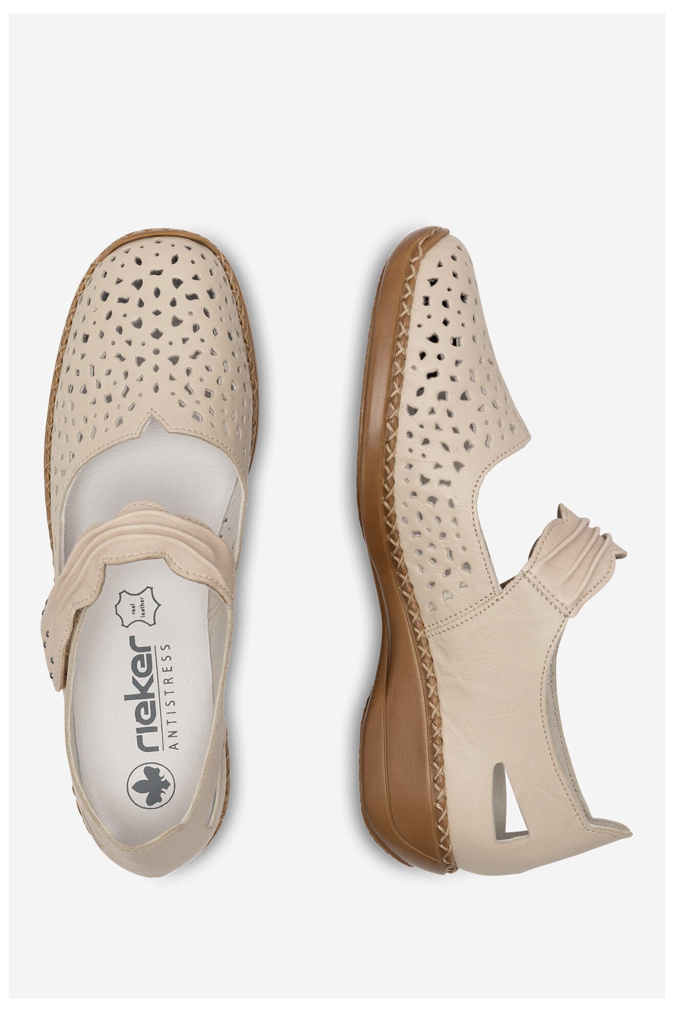 Балерина Rieker 41399-60 БЕЖОВ