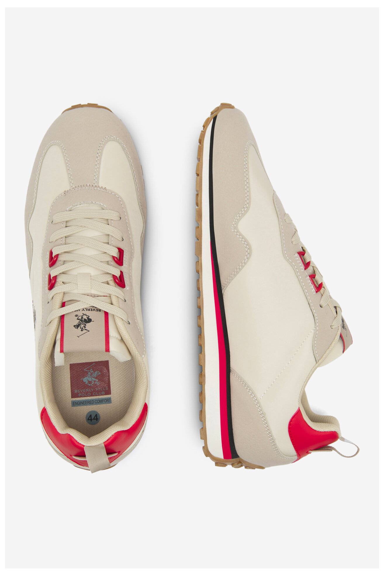 Sneakerși Beverly Hills Polo Club TRIST-01 BEJ