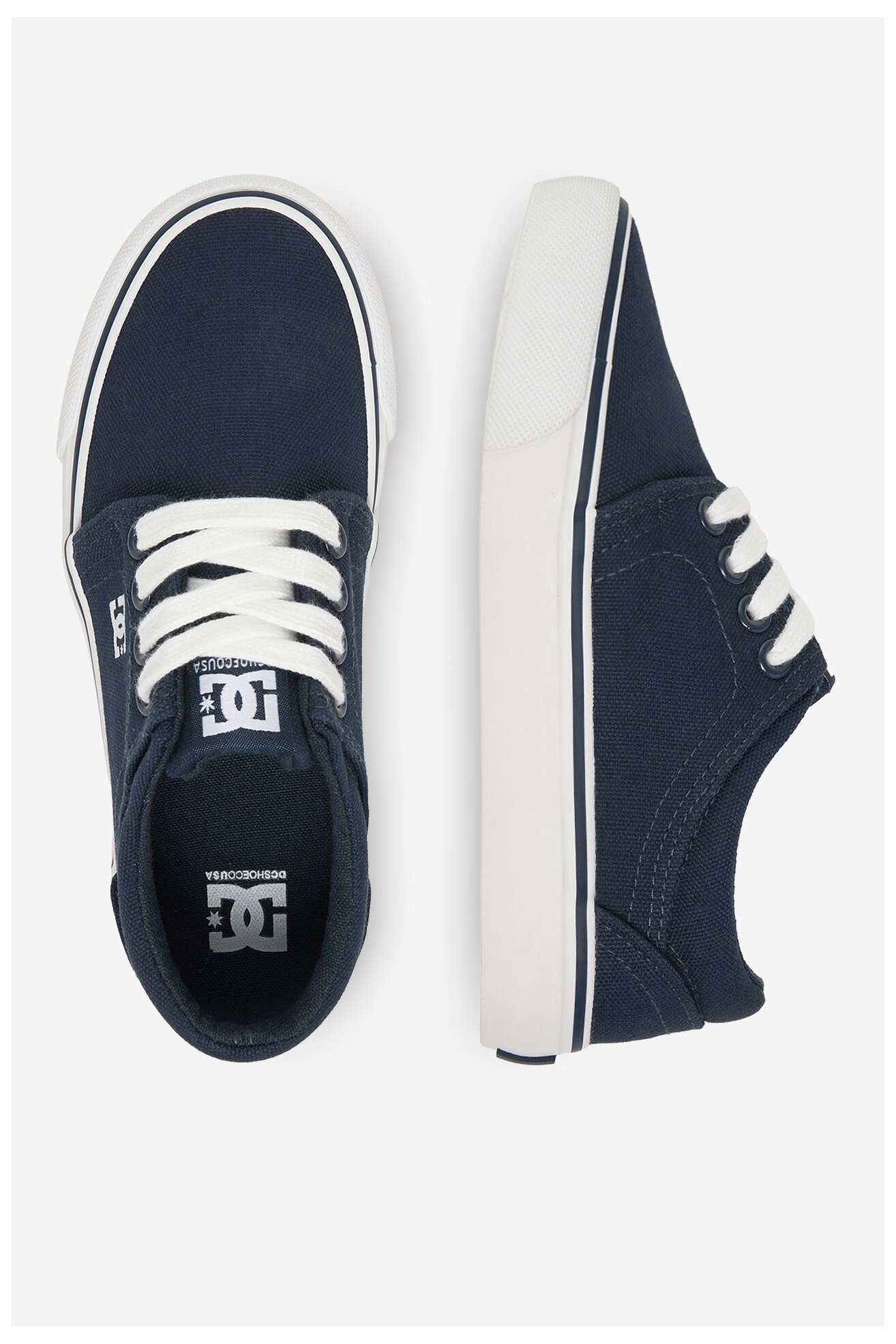 Trampki DC Shoes CEOWB-LEA-ZL-DC001-CH Granatowy