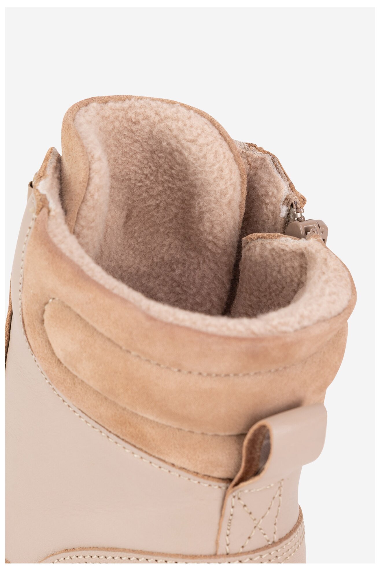 Šněrovací vyšší obuv Lasocki Young PUSZAN CI12-PUSZAN-10 BÉŽOVÁ