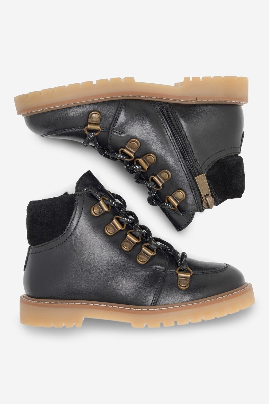 Badura - Trzewiki skórzane ocieplane - 5905588101888