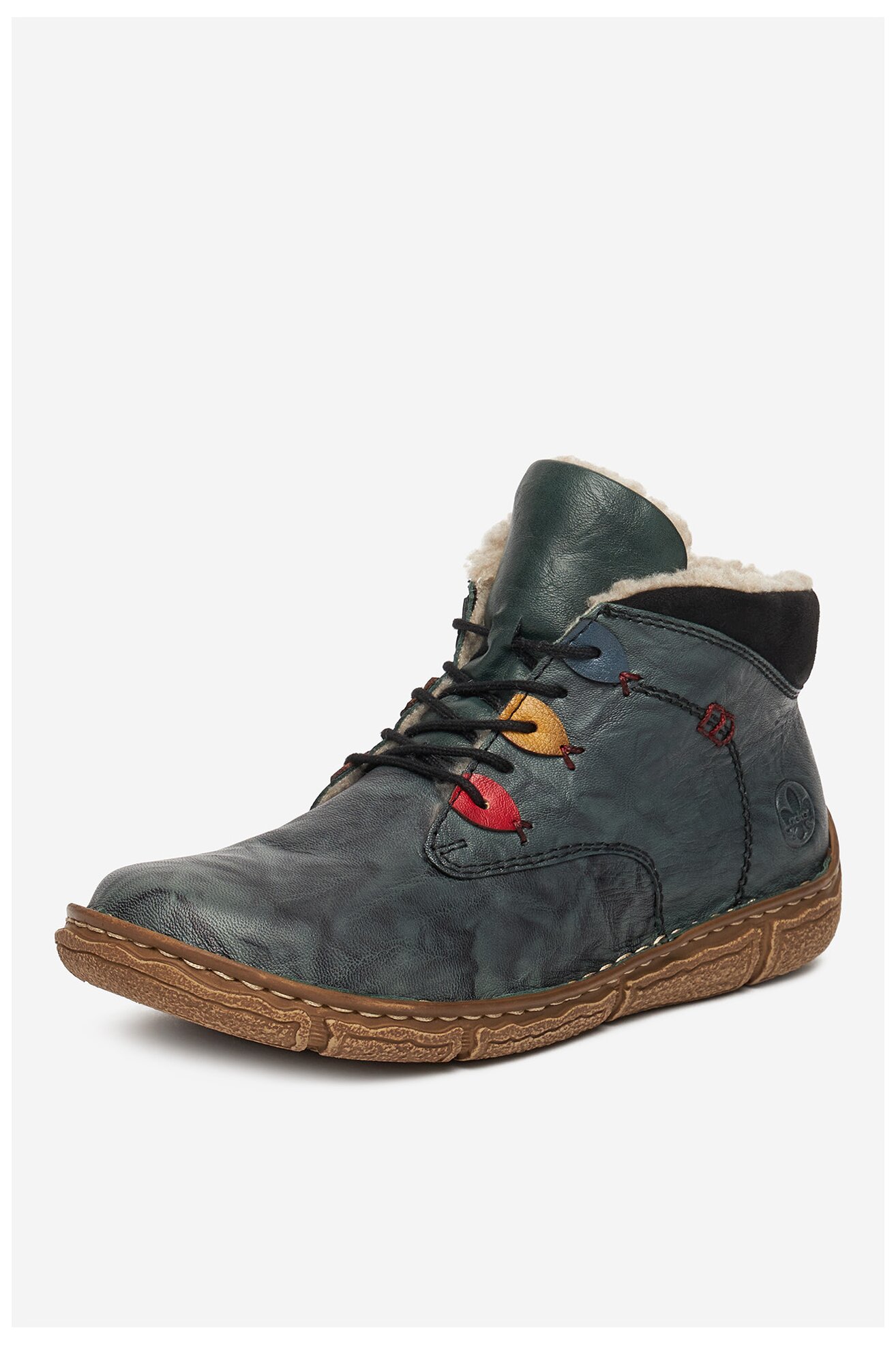 Bocanci Rieker CEO-Z3724-54 ALBASTRU