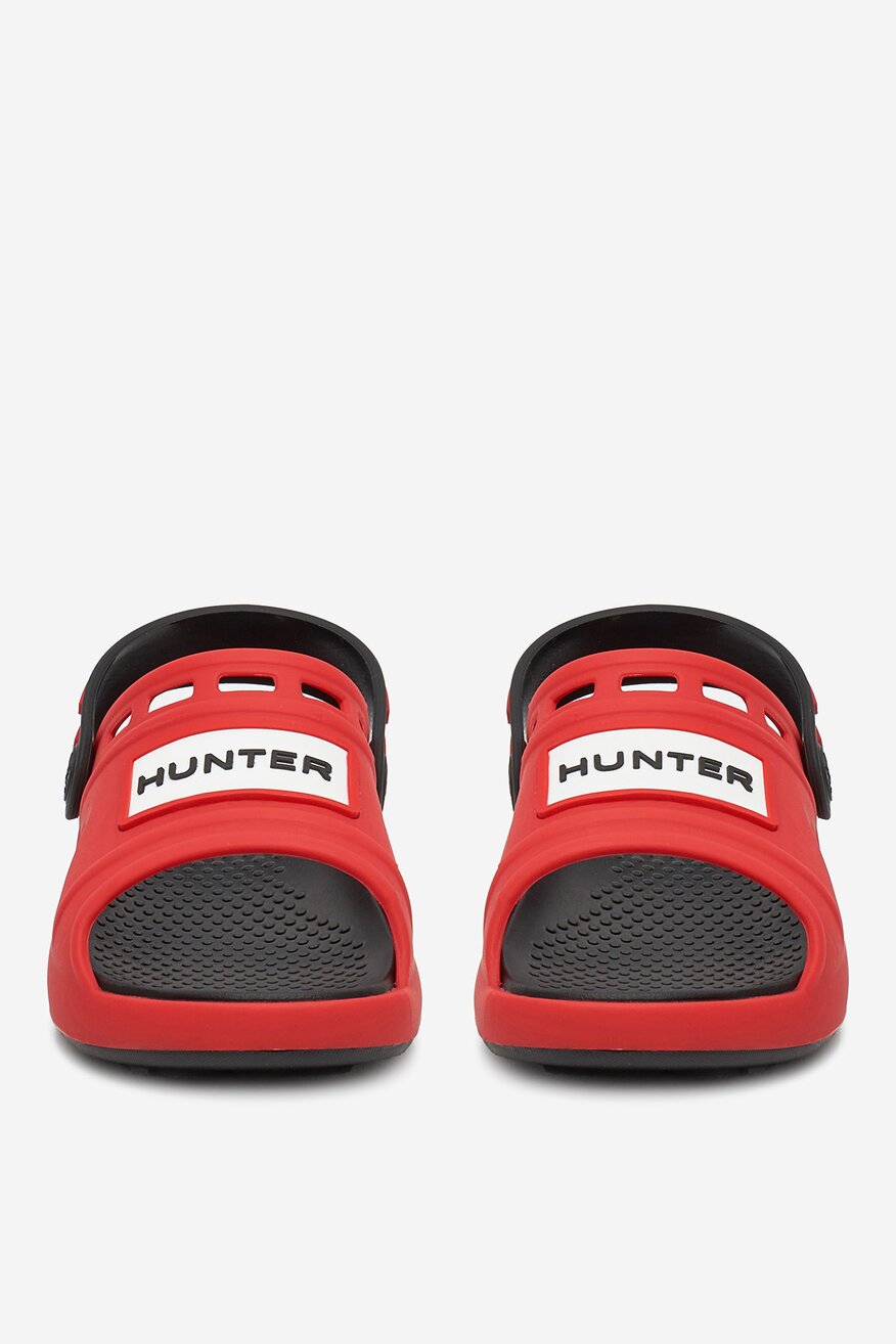 Plážové pantofle HUNTER ČERVENÁ - 5906751092941