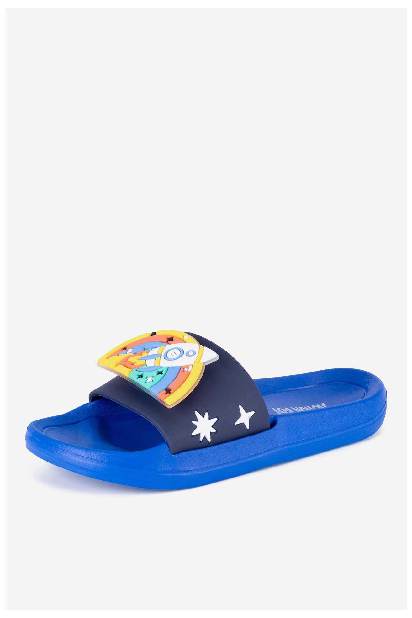 Klapki basenowe Action Boy P3047080K Chabrowy