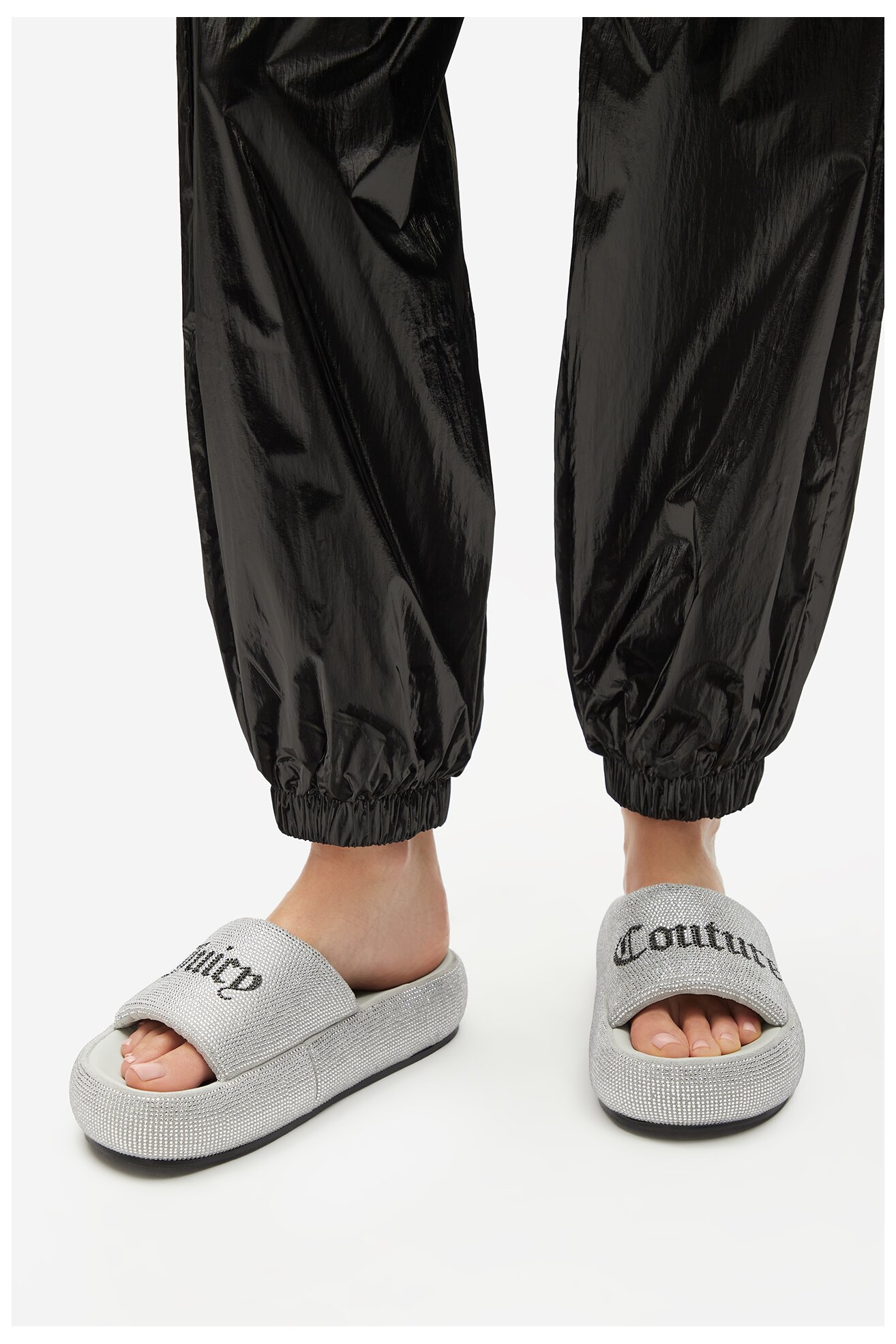 Klapki Juicy Couture WSS21515-04 Srebrny