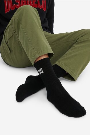 Шкарпетка DC Shoes AS_DC_01W_SS25 (3-PACK) ЧОРНИЙ
