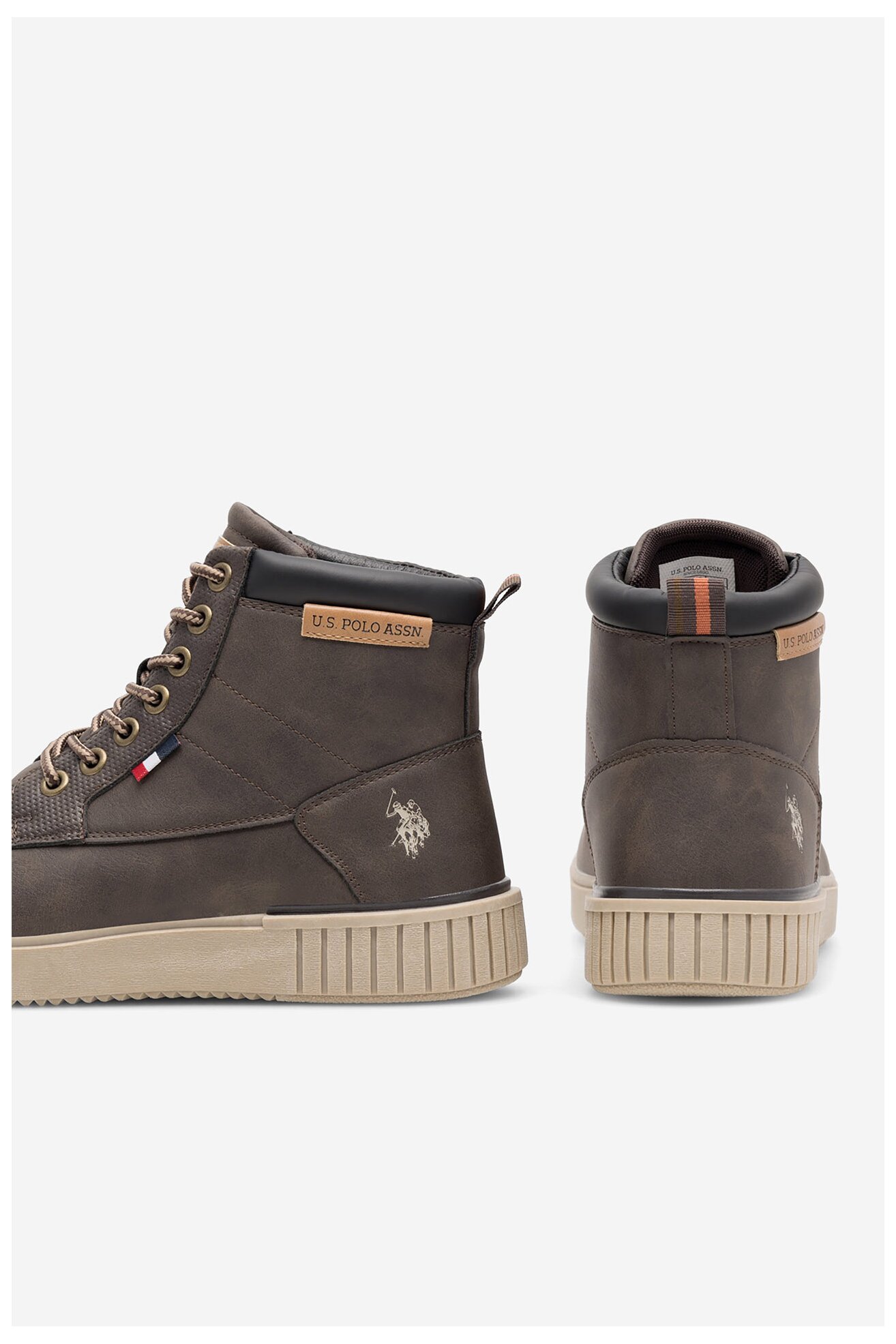 Csizma U.S. POLO ASSN. HOOVER001M/CUY1 SÖTÉTBARNA