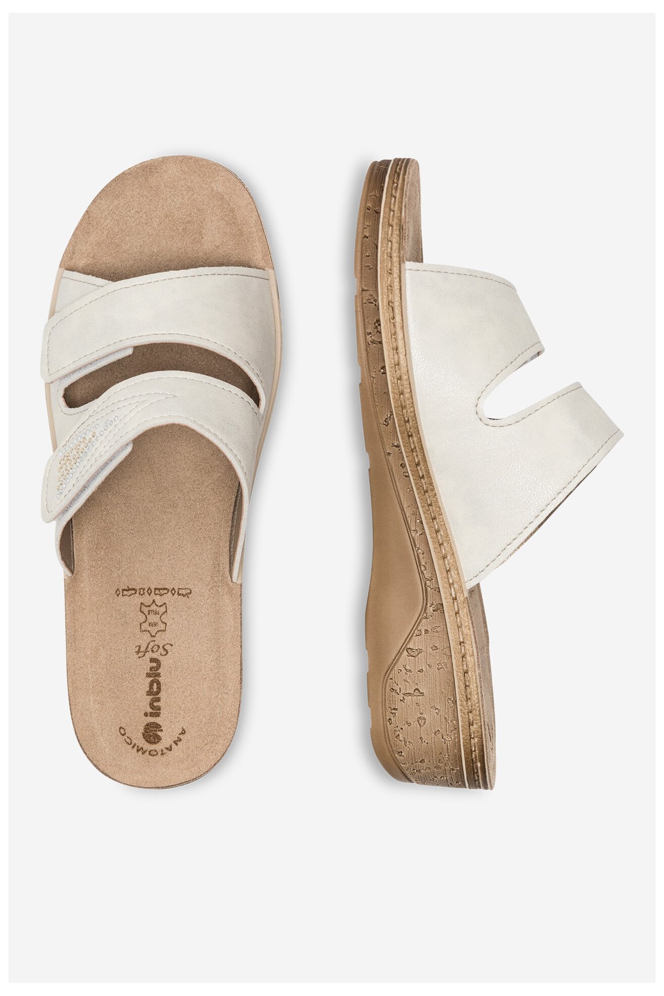 Джапанки Inblu PV020100 БЯЛ