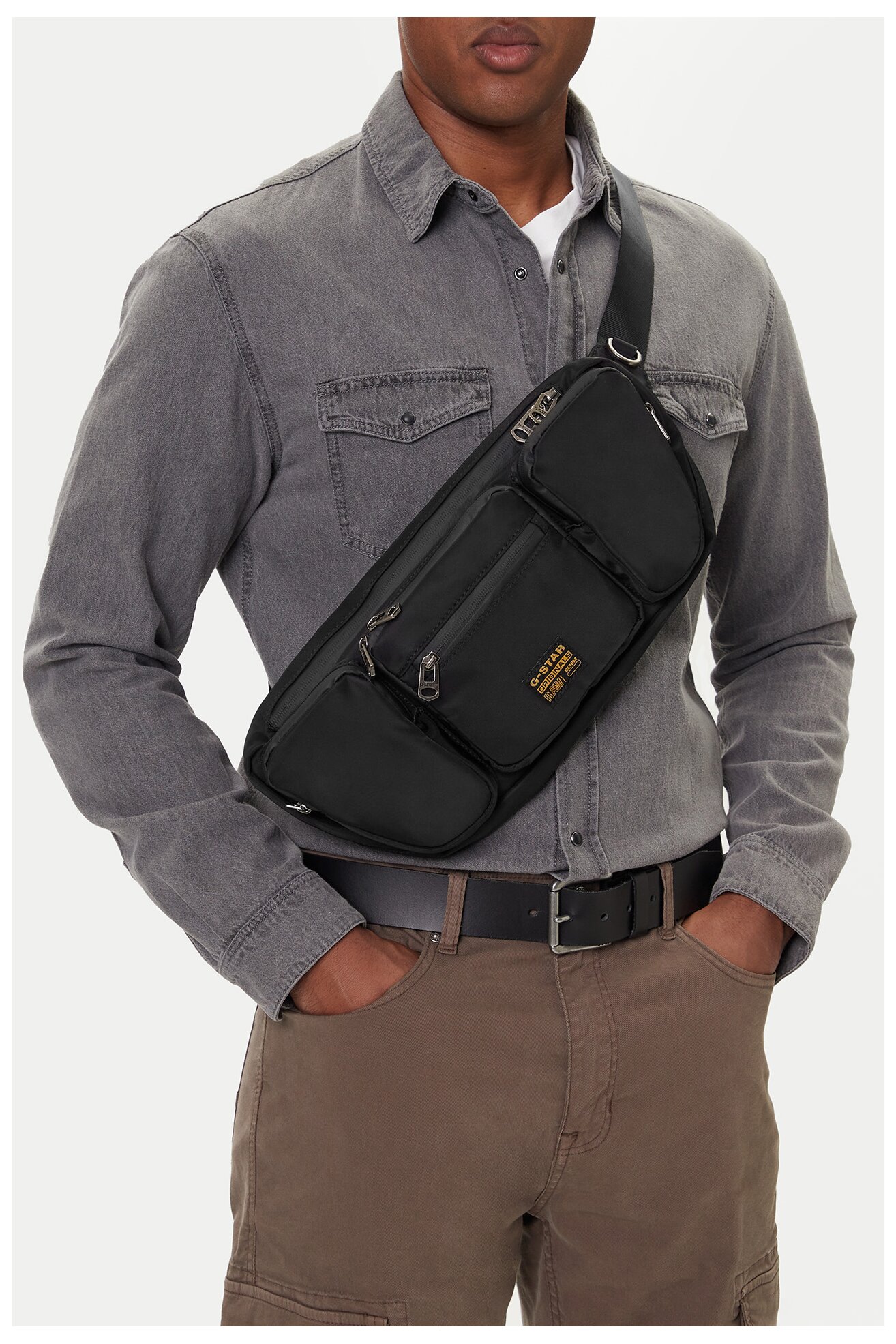 Muška torba G-STAR RAW CEO-BEN-LX9868J CRNA