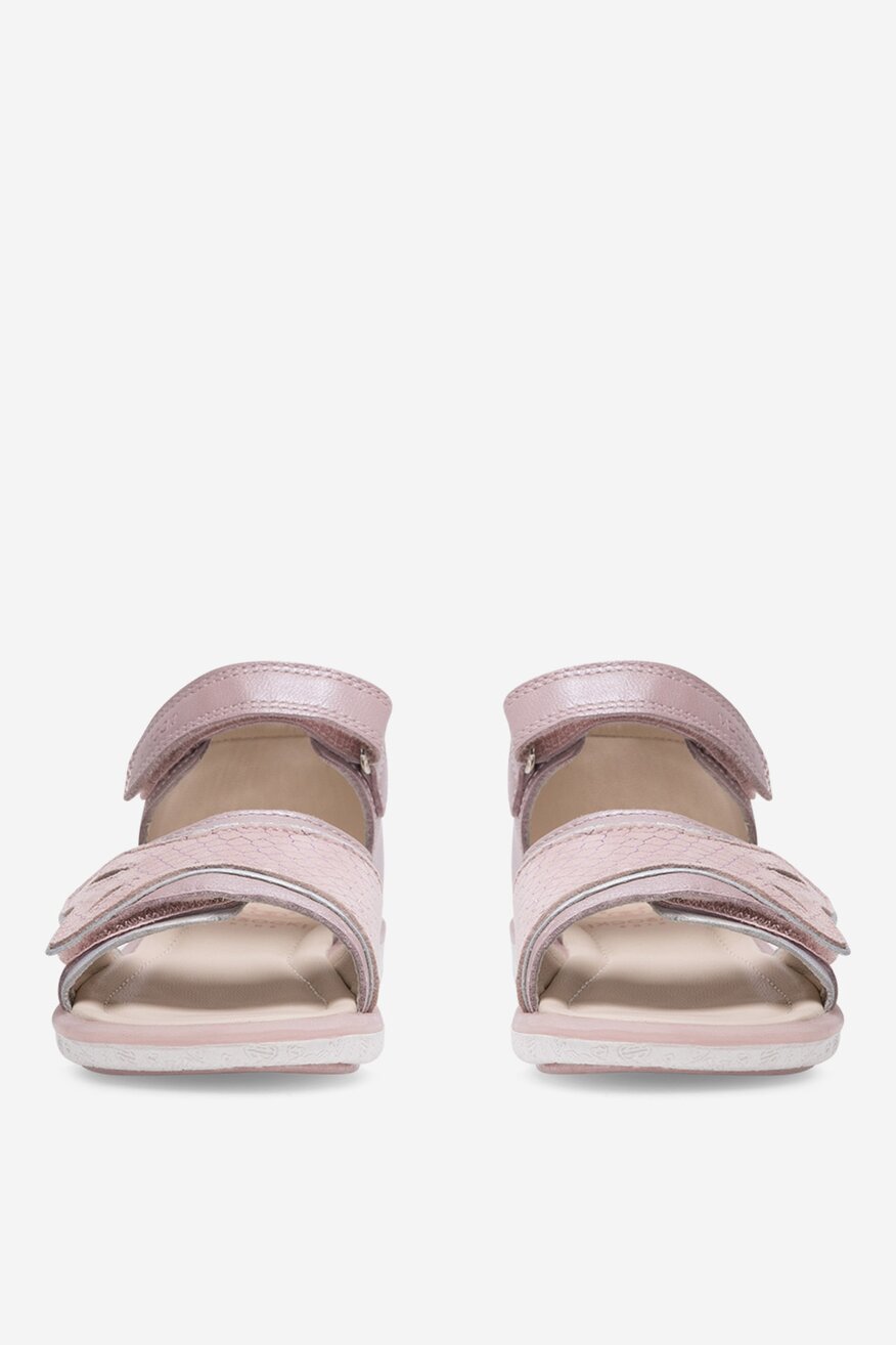 
                Lasocki Kids - Sandały skórzane na rzepy - 5905588478072