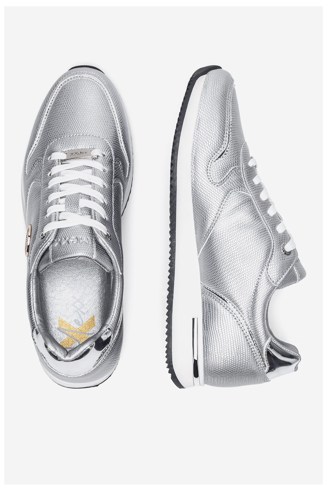 Sneakerși Mexx MI001008043W ARGINTIU