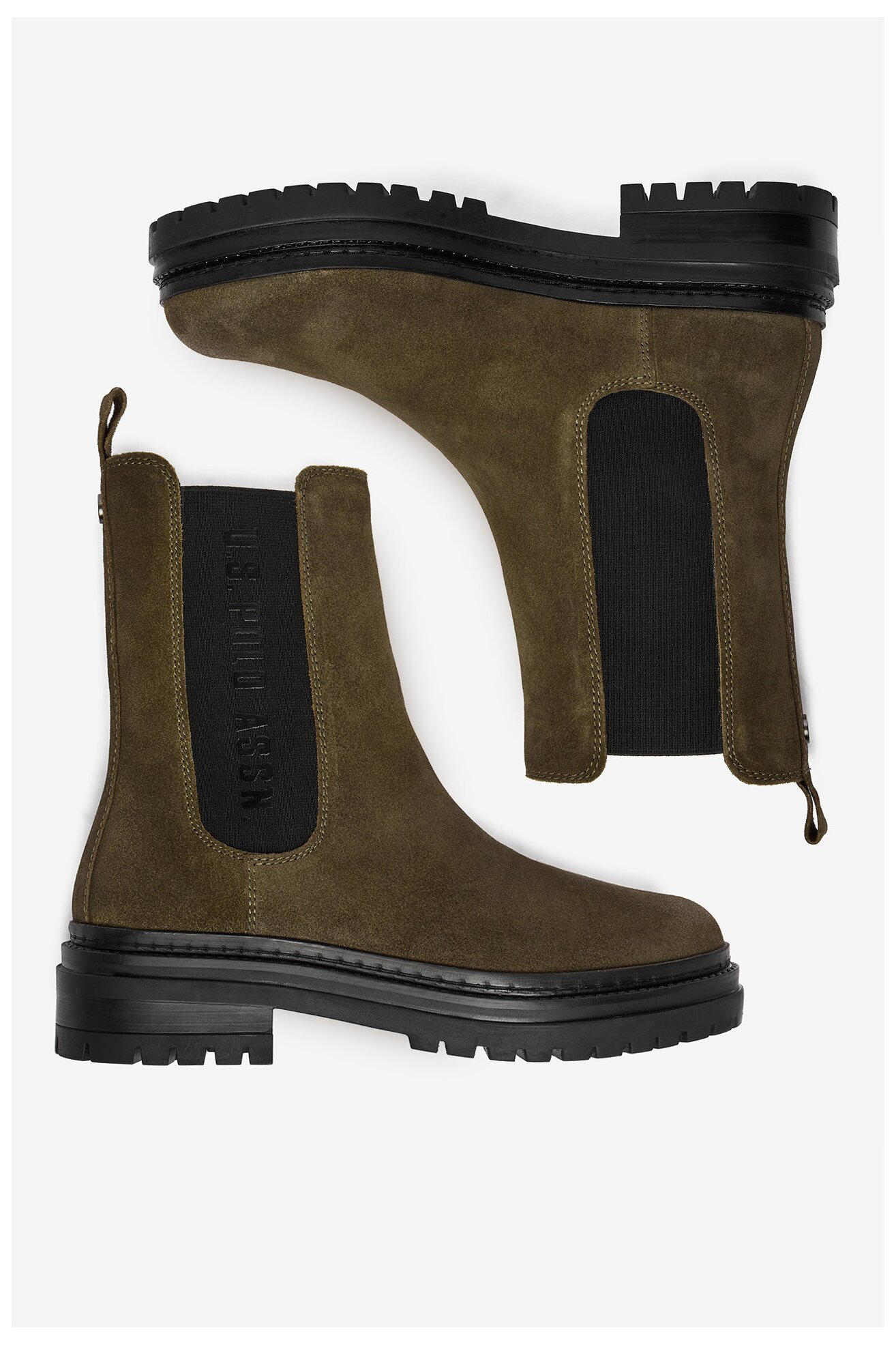 Боти U.S. POLO ASSN. CEO-VIZAG001W/ELE1 КАКИ