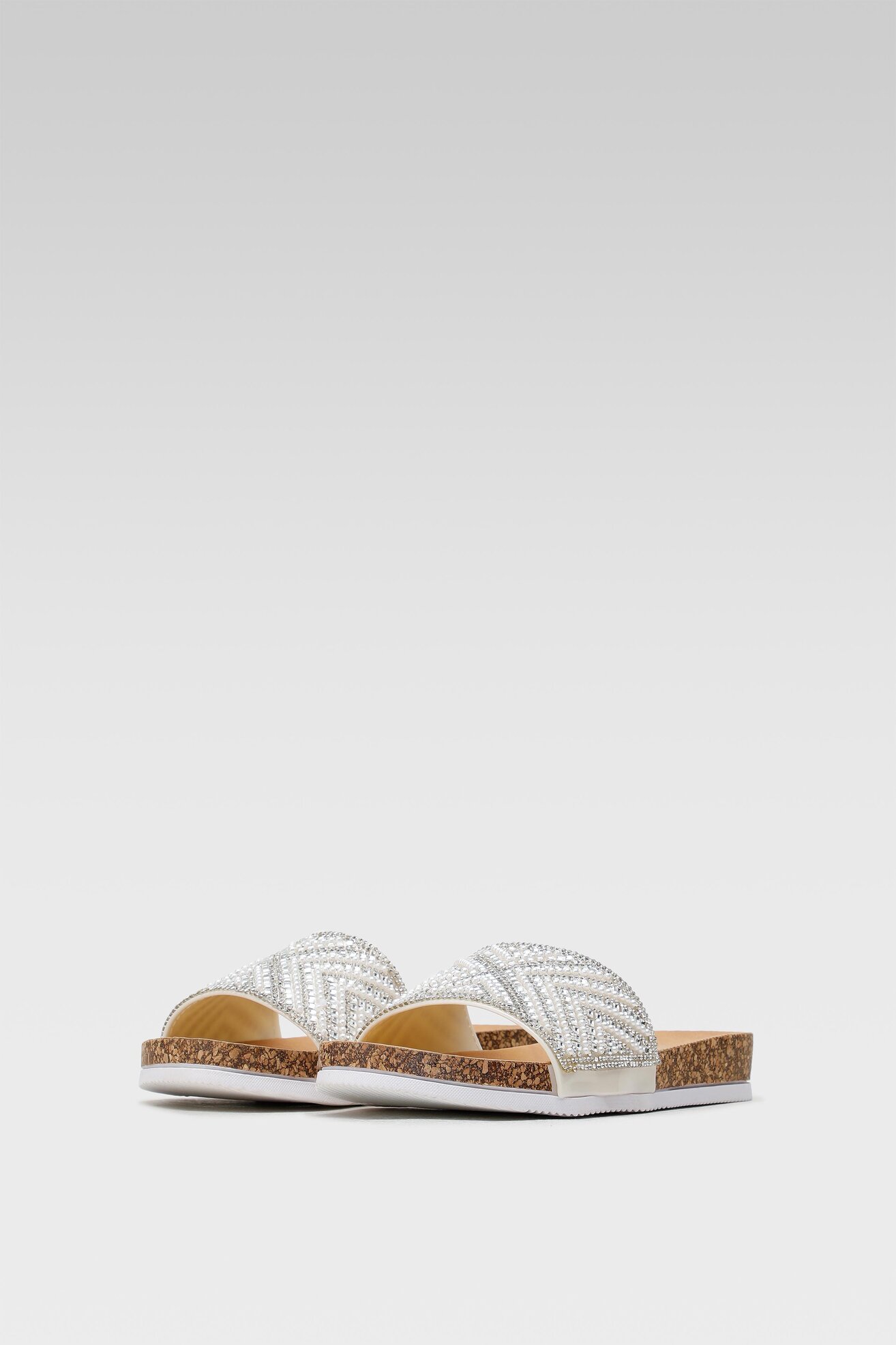 Klapki Bassano WSS20412-08 Biały