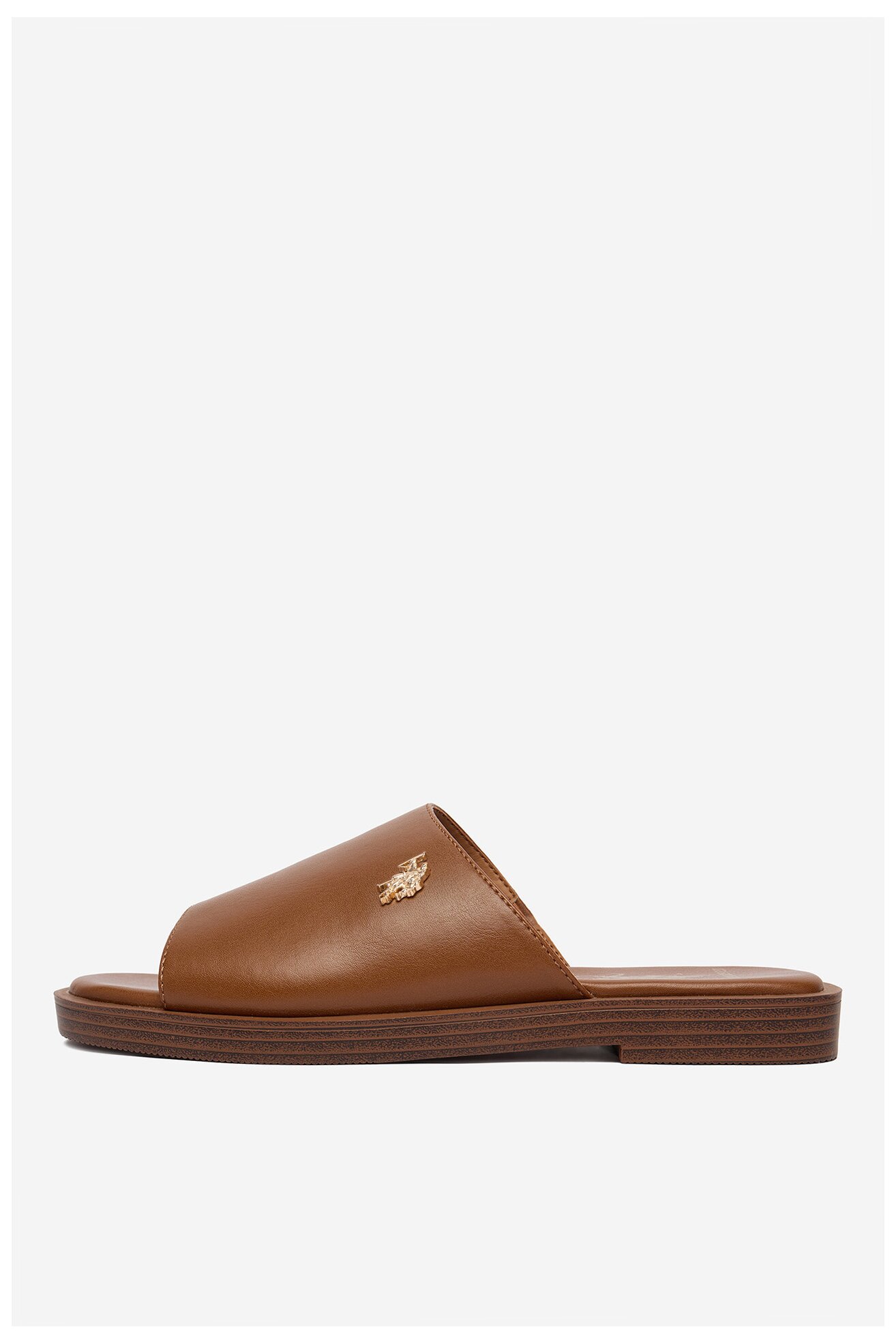 Klapki U.S. POLO ASSN. EO-MARINA003W/6Y1 Camel