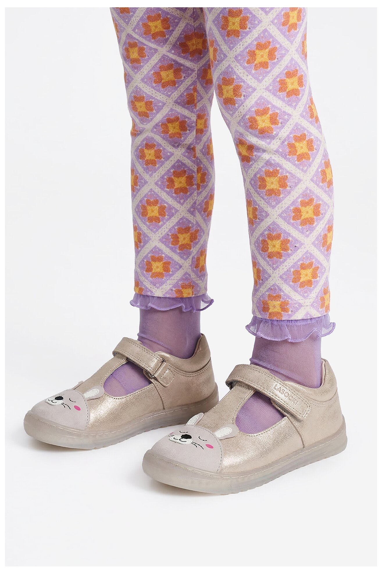 Baletanke Lasocki Kids CEO- CI12-BELKA-07 SREBRNA