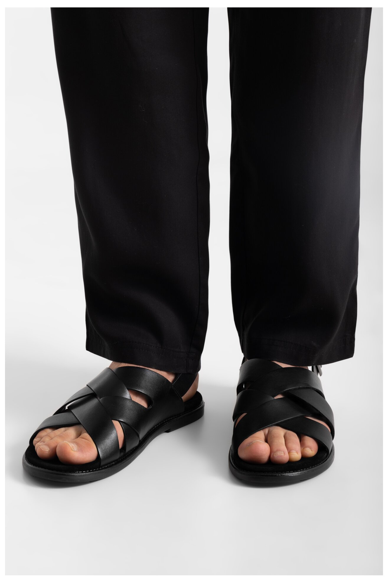 Sandały Gino Rossi MARCELLO-02 MB Czarny