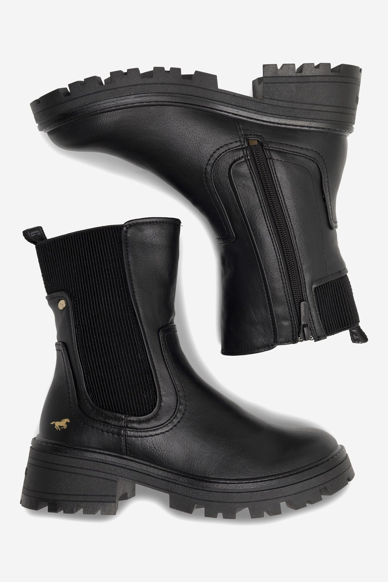 Botki Mustang 1469-501 Czarny