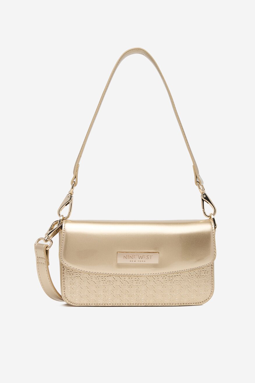 
                Дамска чанта NINE WEST ЗЛАТИСТ - 5906751259320