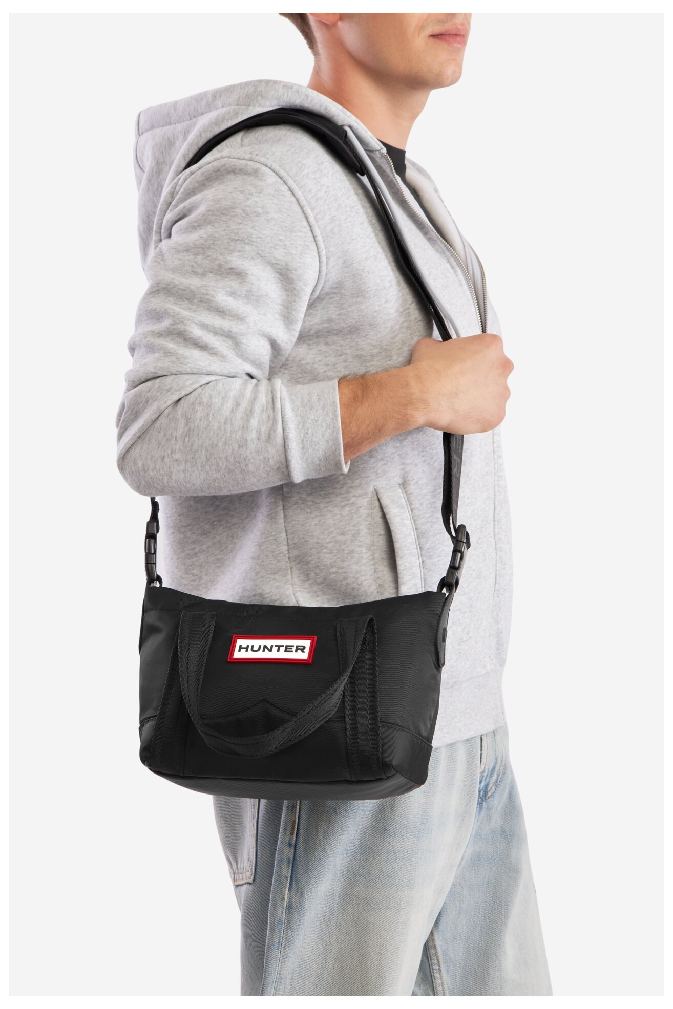 Geantă de mână HUNTER HTR-B-004-06 NEGRU