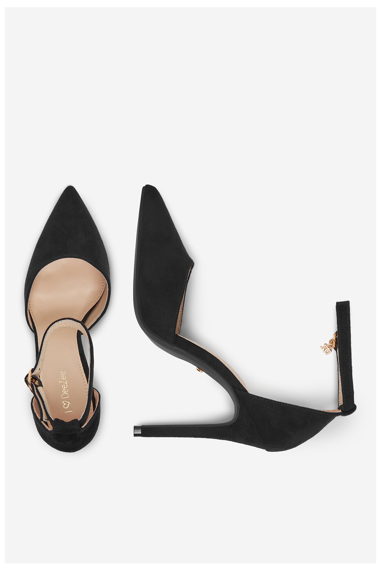 Czółenka DeeZee AJ-2639 Czarny