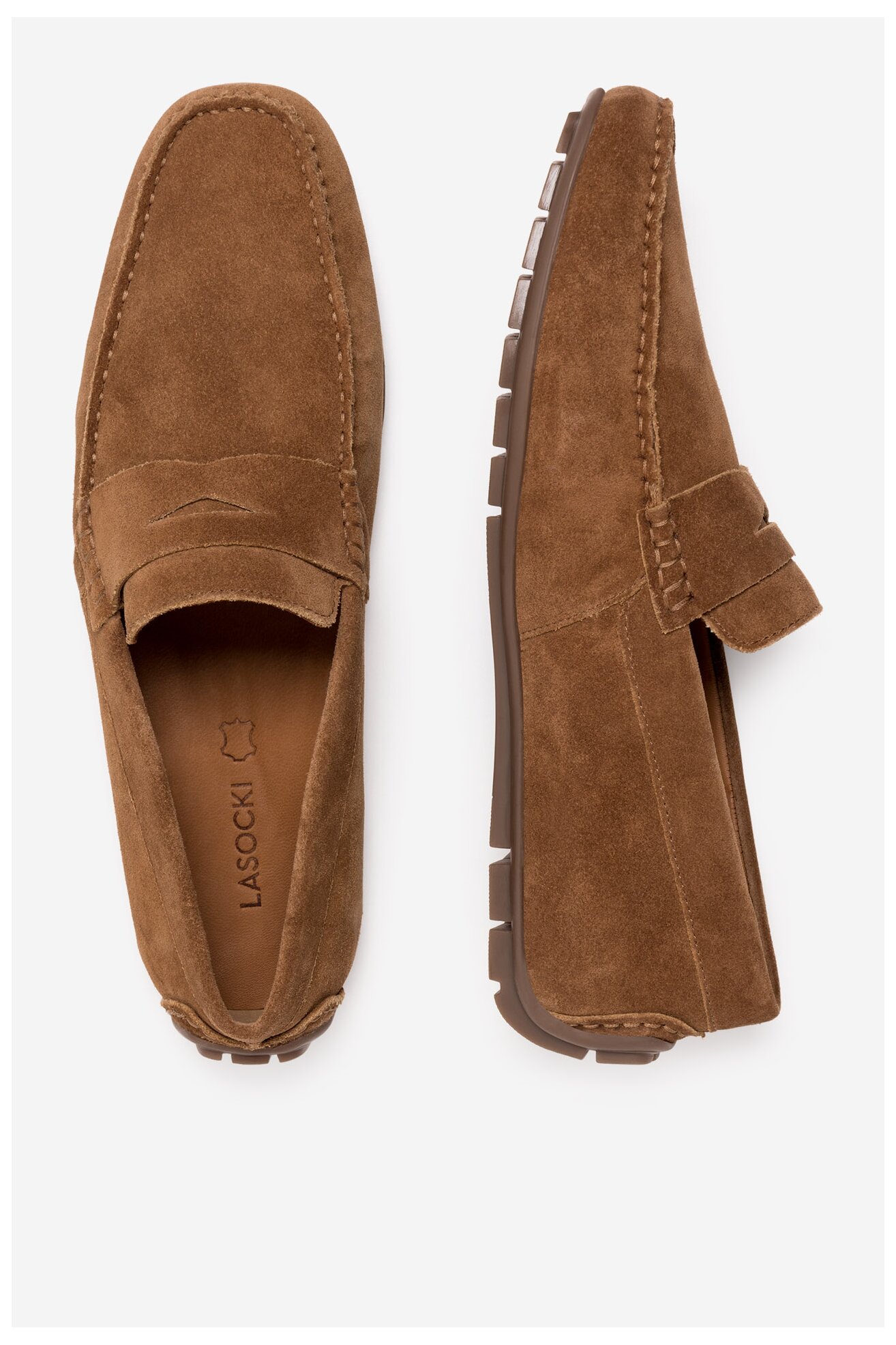 Mokasyn Lasocki SPIKE-02M MB Camel