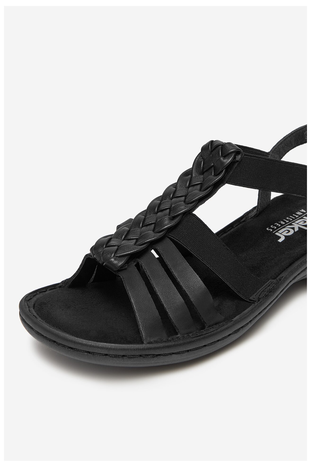 Sandale Rieker 60809-00 NEGRU
